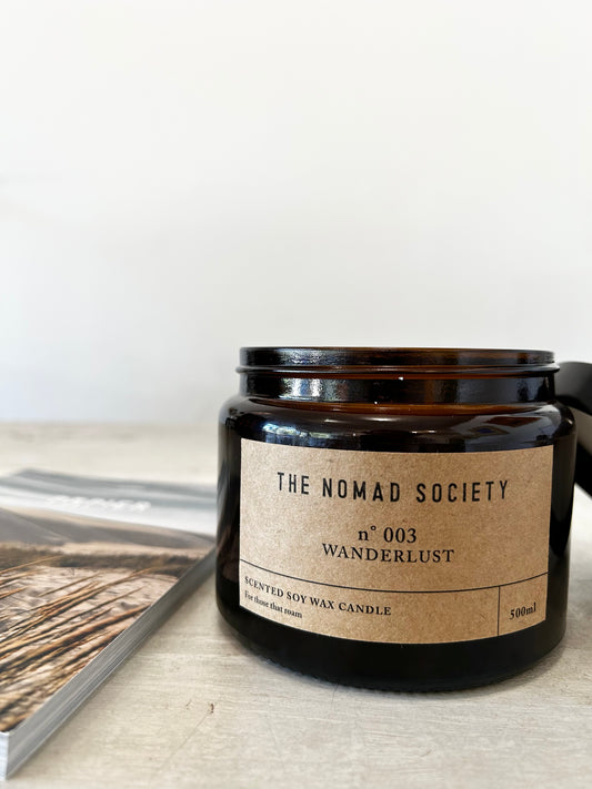 Bougie The Nomad Society Wanderlust Taille XL
